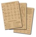 9201-KIT (Binder, Pen, Assorted Loose Leaf, Reference Cards, Cover)