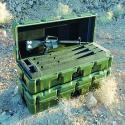 Hardigg Case, (3) M16s w/ M-203s